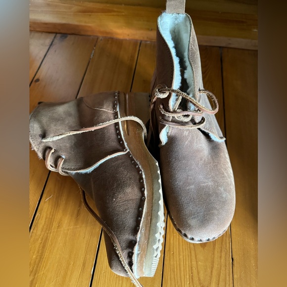 Troentorp Shearling Clog Boot Size 40 - Picture 2 of 2